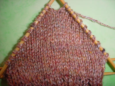comment tricoter en fil double